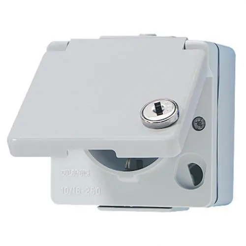 BASE SCHUKO® TOMA CONEXIÓN AUTOMÁTICO SEGURIDAD WG600 Oferta De Temporada