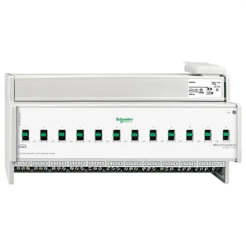 ACTUADOR BINARIO CARRIL 16A CON 12 CANALES Novedad