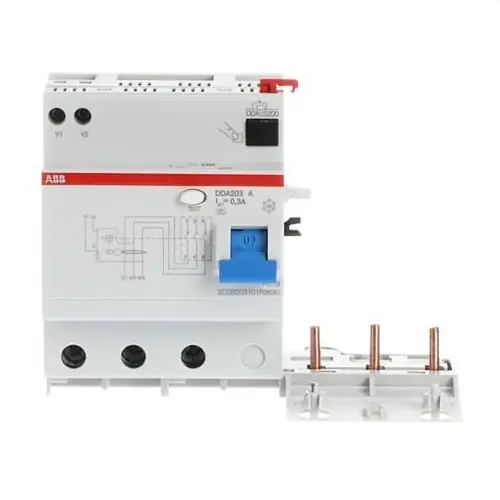 A Buen Precio BLOQUE DE DISPOSITIVO DE CORRIENTE RESIDUAL DDA203A-63/0,3